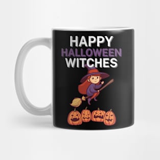 Happy halloween witches Mug